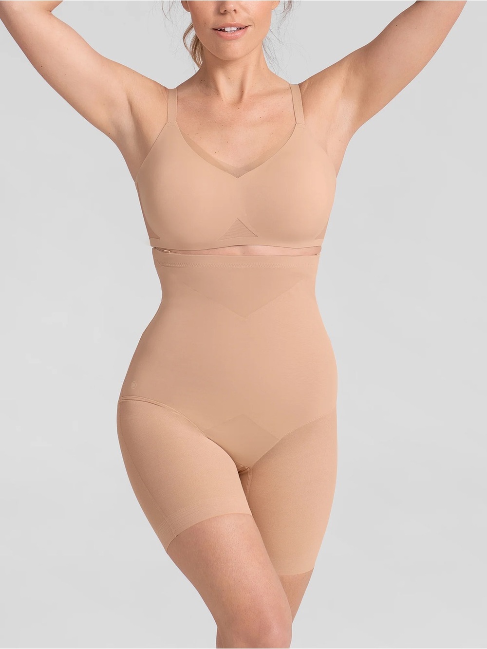 Honeylove SuperPower Short Sand Nude Sculpting Shapewear Spanx Bottoms